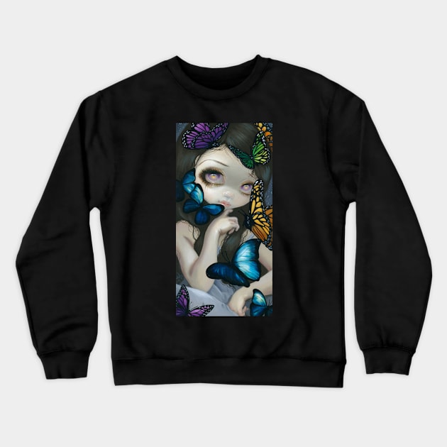 Butterfly winged cutie Crewneck Sweatshirt by Art Additive